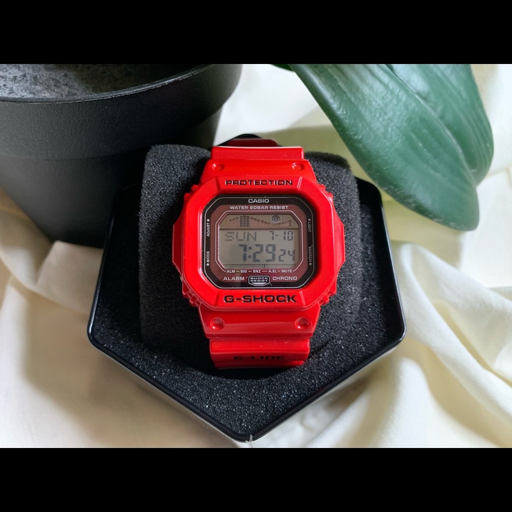 Red Casio G-Shock Watch